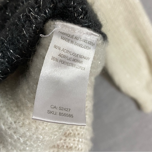 MyStyle Color Block Sweater Sz XL Sparkly Threads - Picture 5 of 8